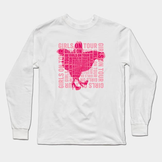 Girls on tour Long Sleeve T-Shirt by stu-dio-art